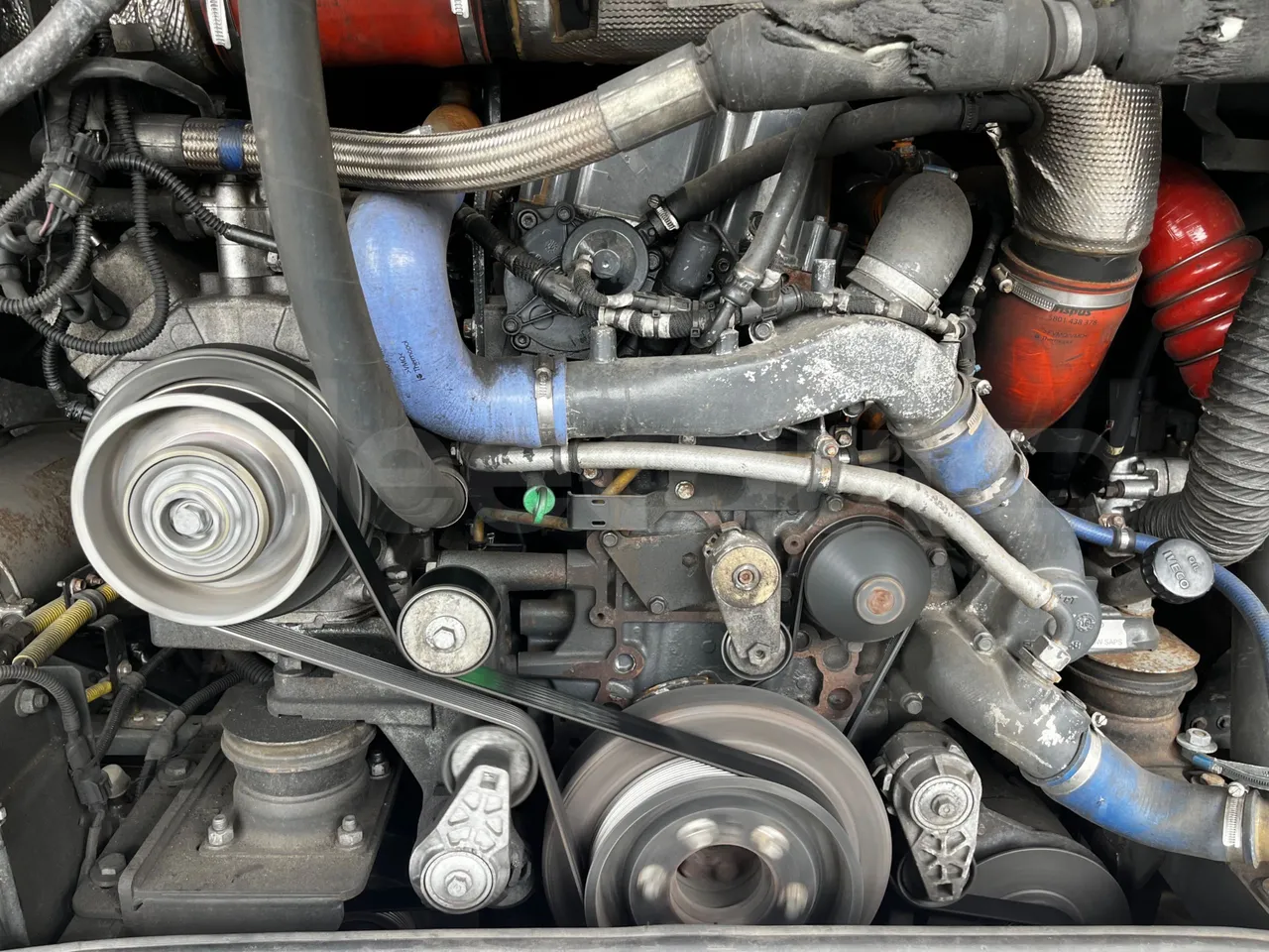 Iveco Magelys - engine plate photo
