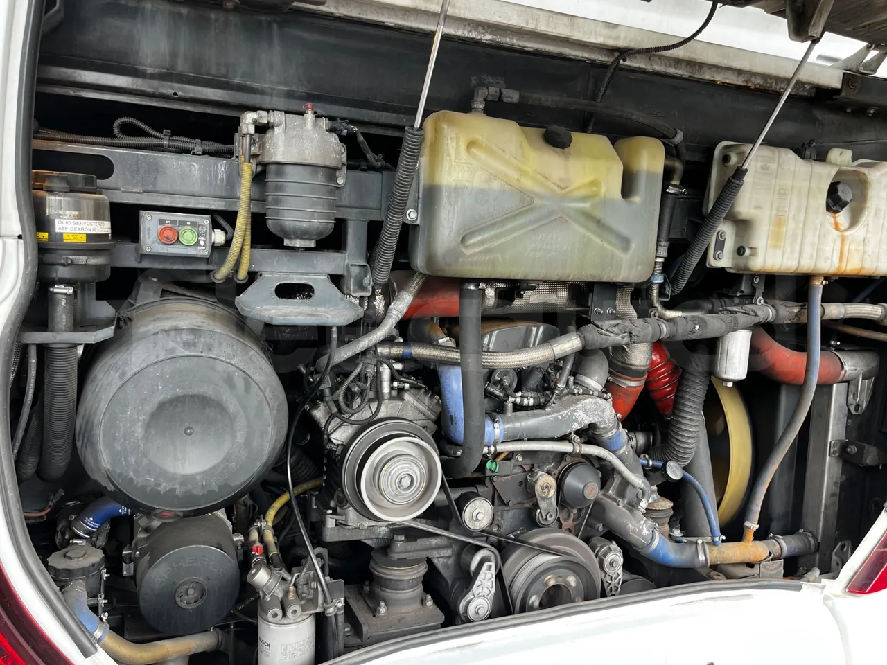Iveco Magelys - fire extinguishing system