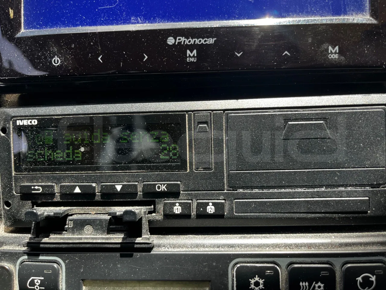 Iveco Magelys - Tachograph