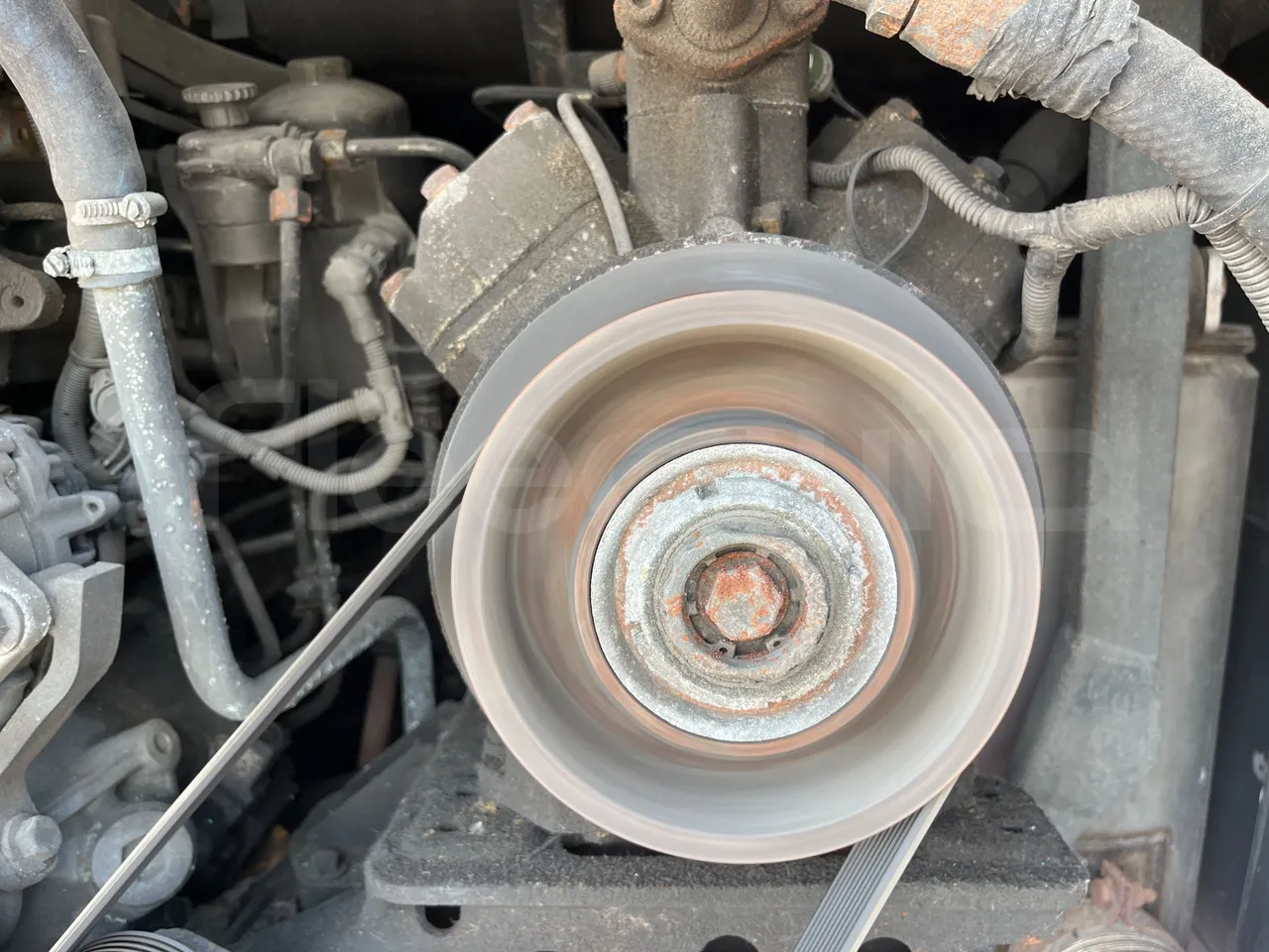 Temsa Safari - air conditioning compressor