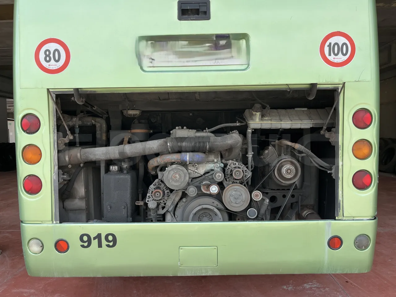 Temsa Safari - rear hatch open