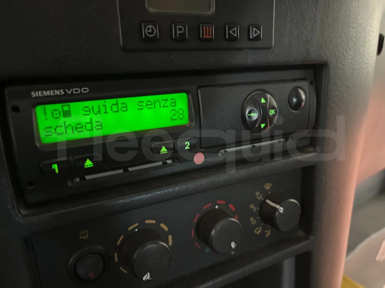 Temsa Safari - Tachograph