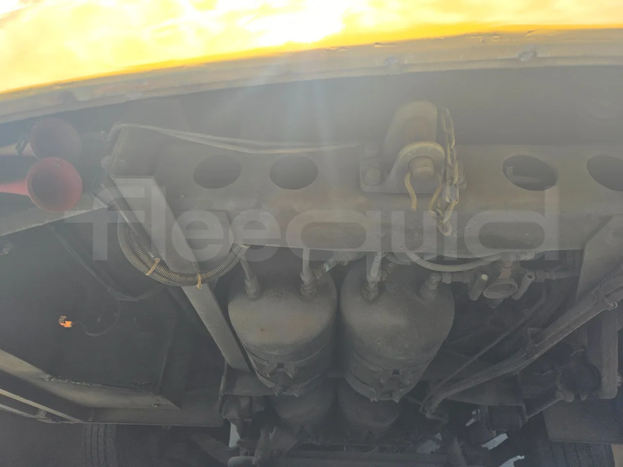 Man 11.220 Intercar Greeny / Euro2 - 162 Kw - 8,820 Mt - front undercarriage from front