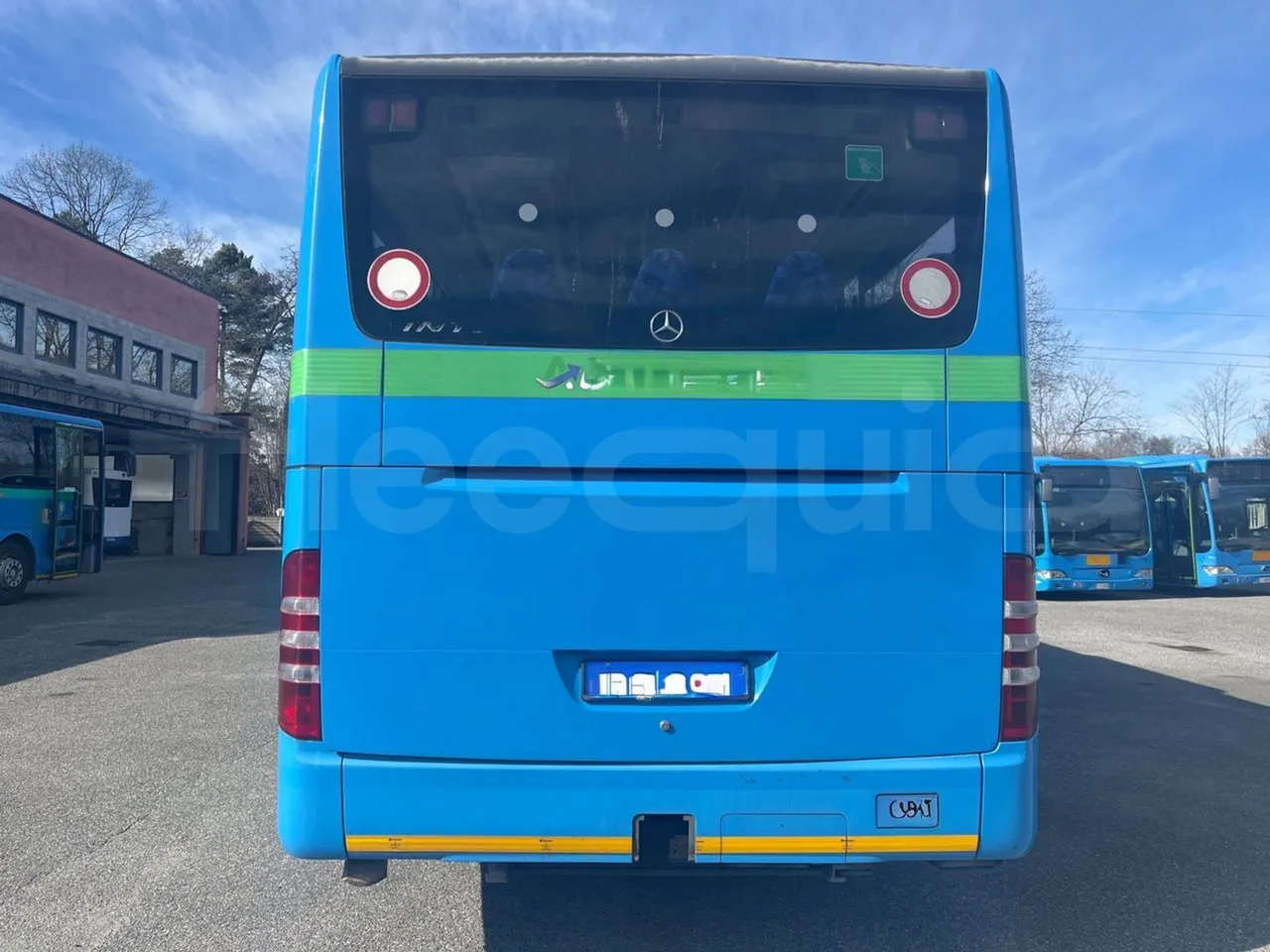 Mercedes-Benz Integro E5 4 - Euro5 - 220kW - 12.140mt - rear hatch closed