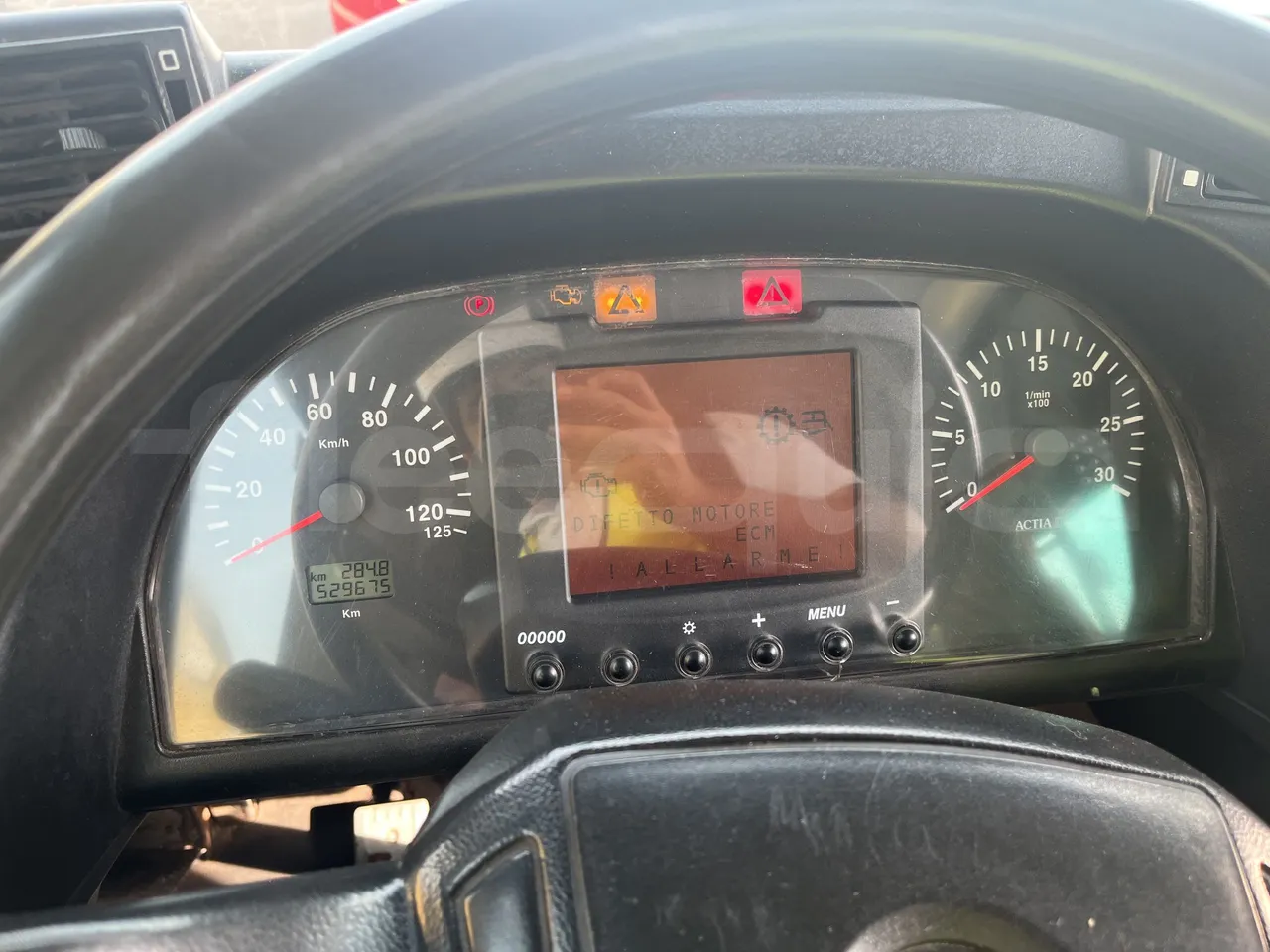 Iveco Heuliez Gx117 - Dashboard Engine On