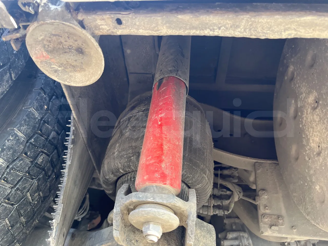 Scania 12B4X2 K420EB4X2 - Euro 4 - 308 kW - 12.750 mt - axel 2 air springs 1 left