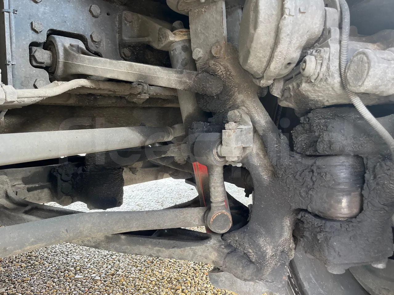 Scania 12B4X2 K420EB4X2 - Euro 4 - 308 kW - 12.750 mt - front shock absorbers left