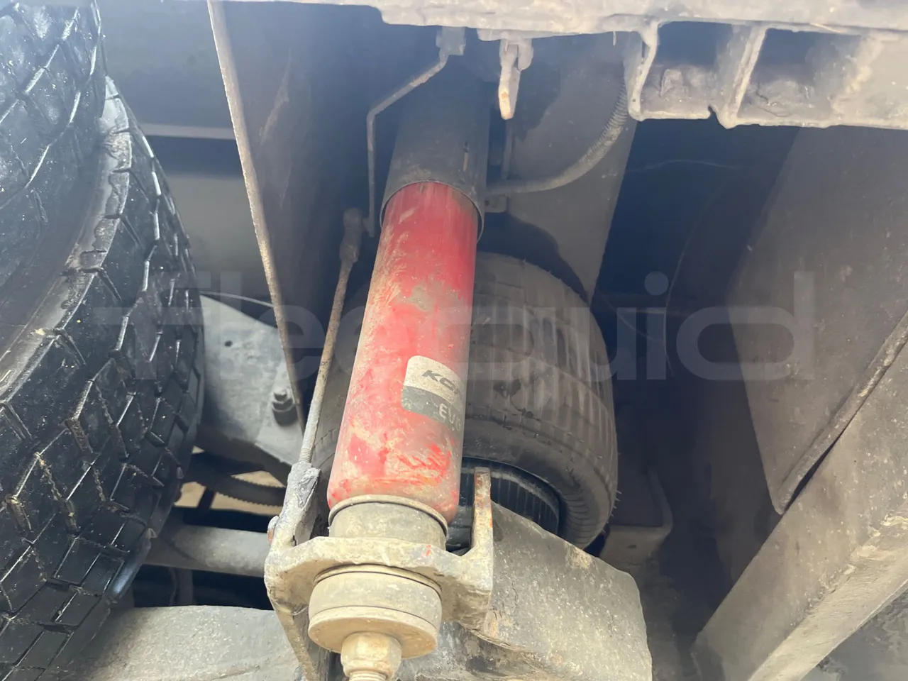 Scania 12B4X2 K420EB4X2 - Euro 4 - 308 kW - 12.750 mt - axle 2 shock absorbers 1 right