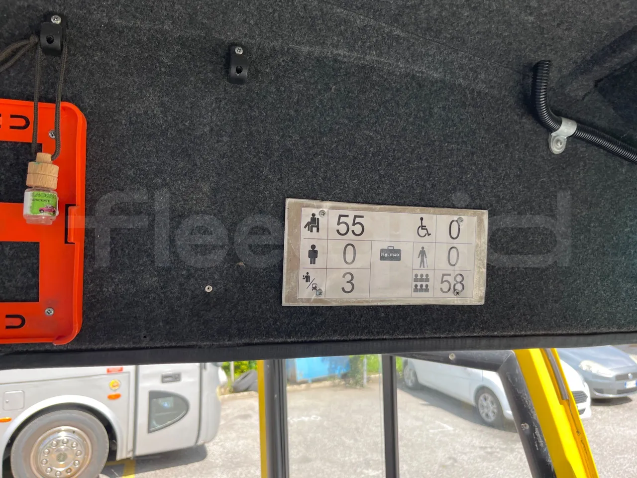 Iveco Cacciamali Tema 163/2 - EUR2 - 130kW - 9.195m - seat plate photo
