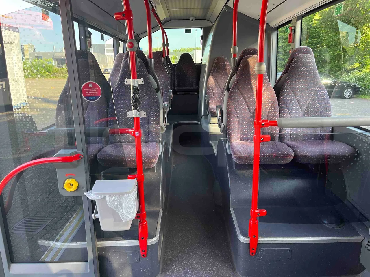 Mercedes-Benz Citaro - reverse view middle aisle