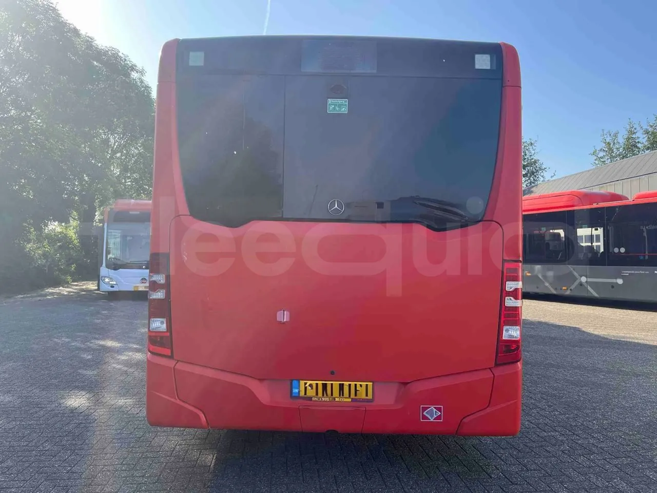 Mercedes-Benz Citaro - rear hatch closed