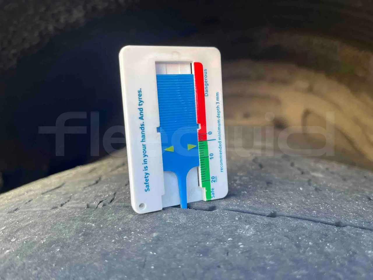 Mercedes-Benz Citaro - front left tire measurements