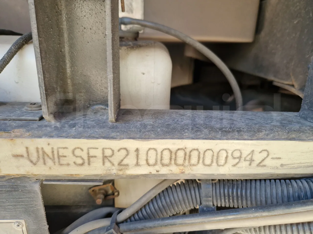 Iveco Magelys SFR210 - EUR5 - 331kW - 12.819m - chassis VIN photo (mandatory  for bus to scrap)