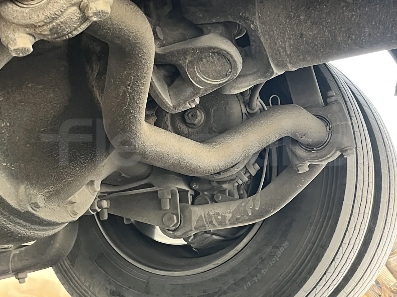 Man Dexon - Second Axle Caliper Brakes Left Side