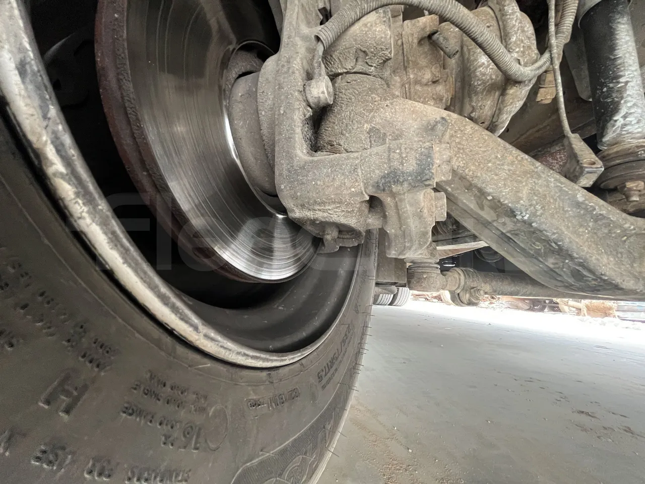 Man Dexon - First Axle Discs Left Side
