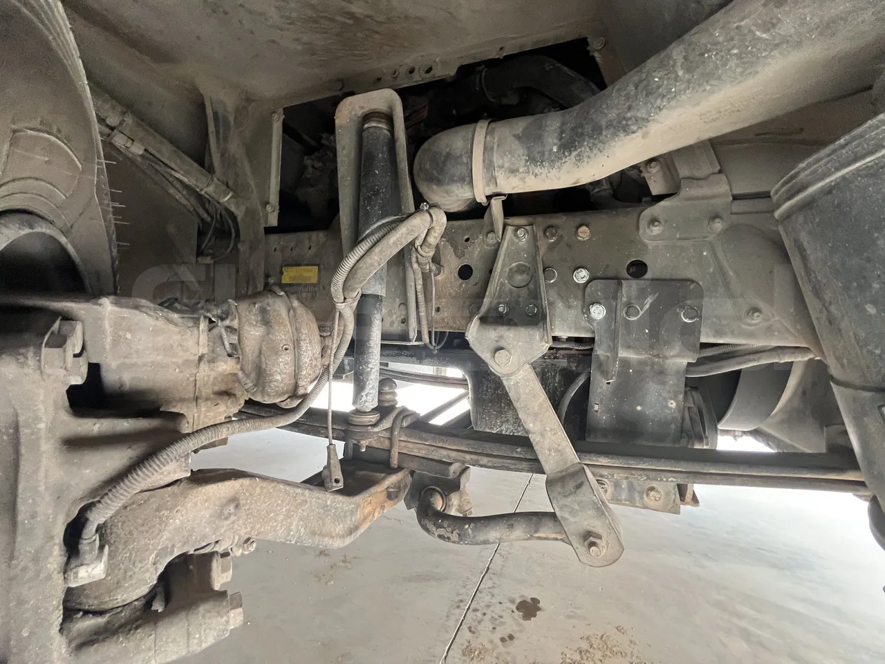 Man Dexon - First Axle Shock Absorbers Left Side