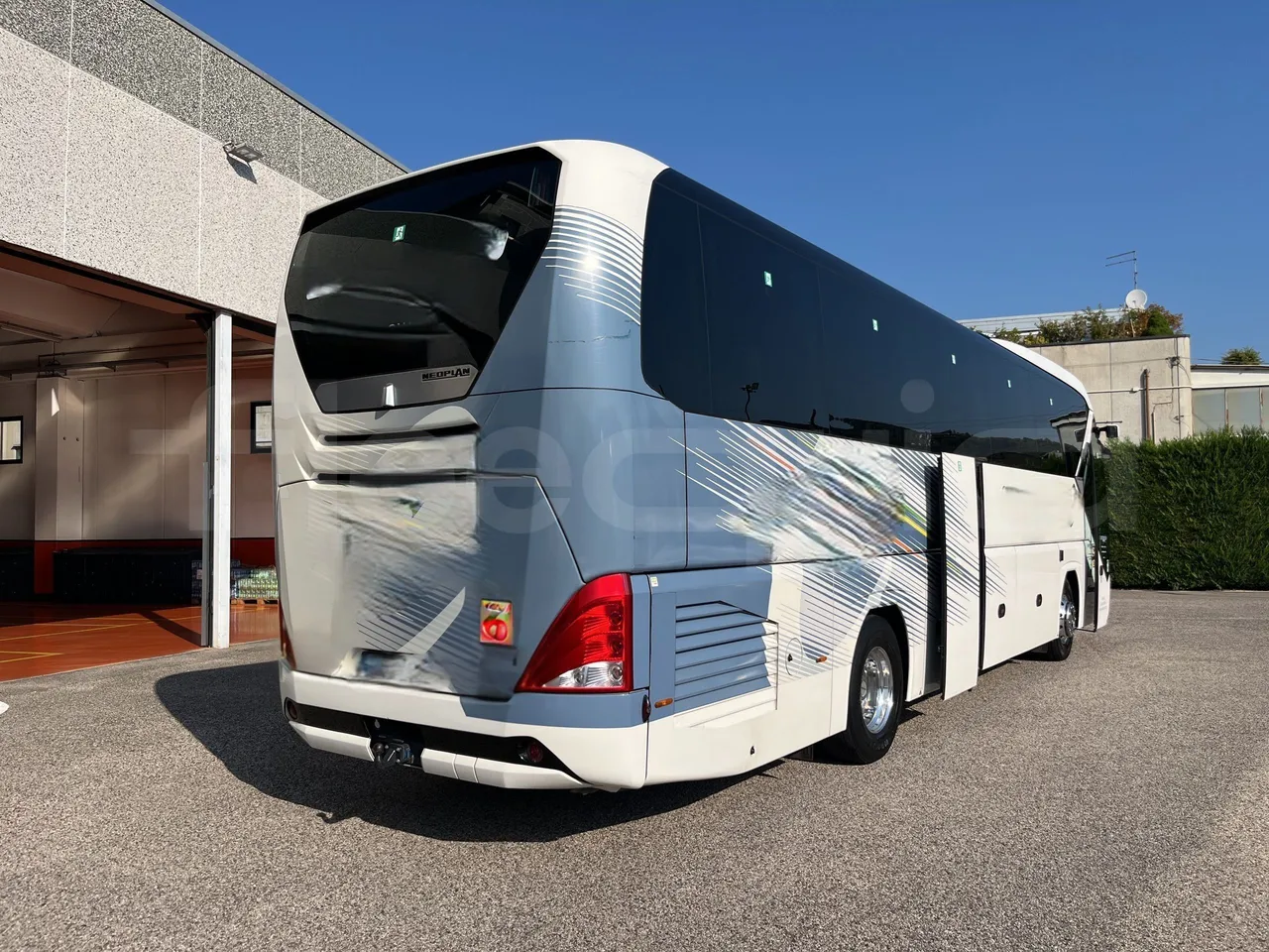 Neoplan Tourliner - 3/4 Rear Right Side Doors Open