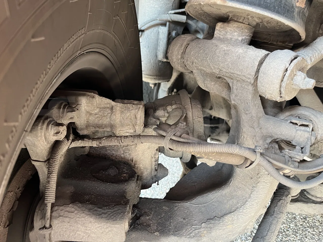 Neoplan Tourliner - First Axle Brake Calipers Right Side