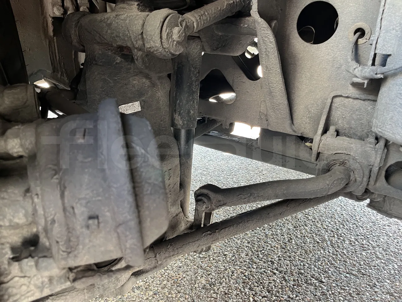 Neoplan Tourliner - First Axle Shock Absorbers Left Side