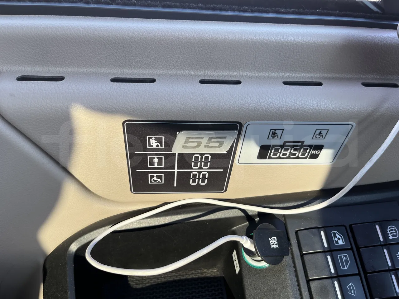 Neoplan Tourliner - Seats Plate