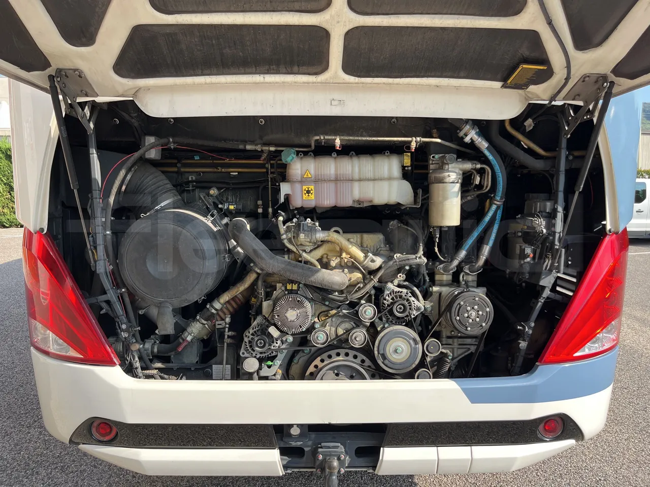 Neoplan Tourliner - Rear Hatch Open