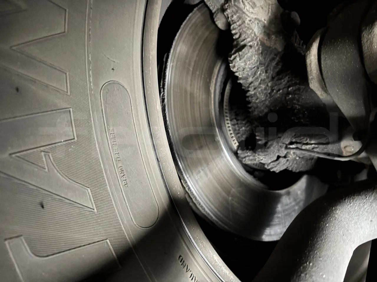 Setra S517 - Second Axle Discs Right Side