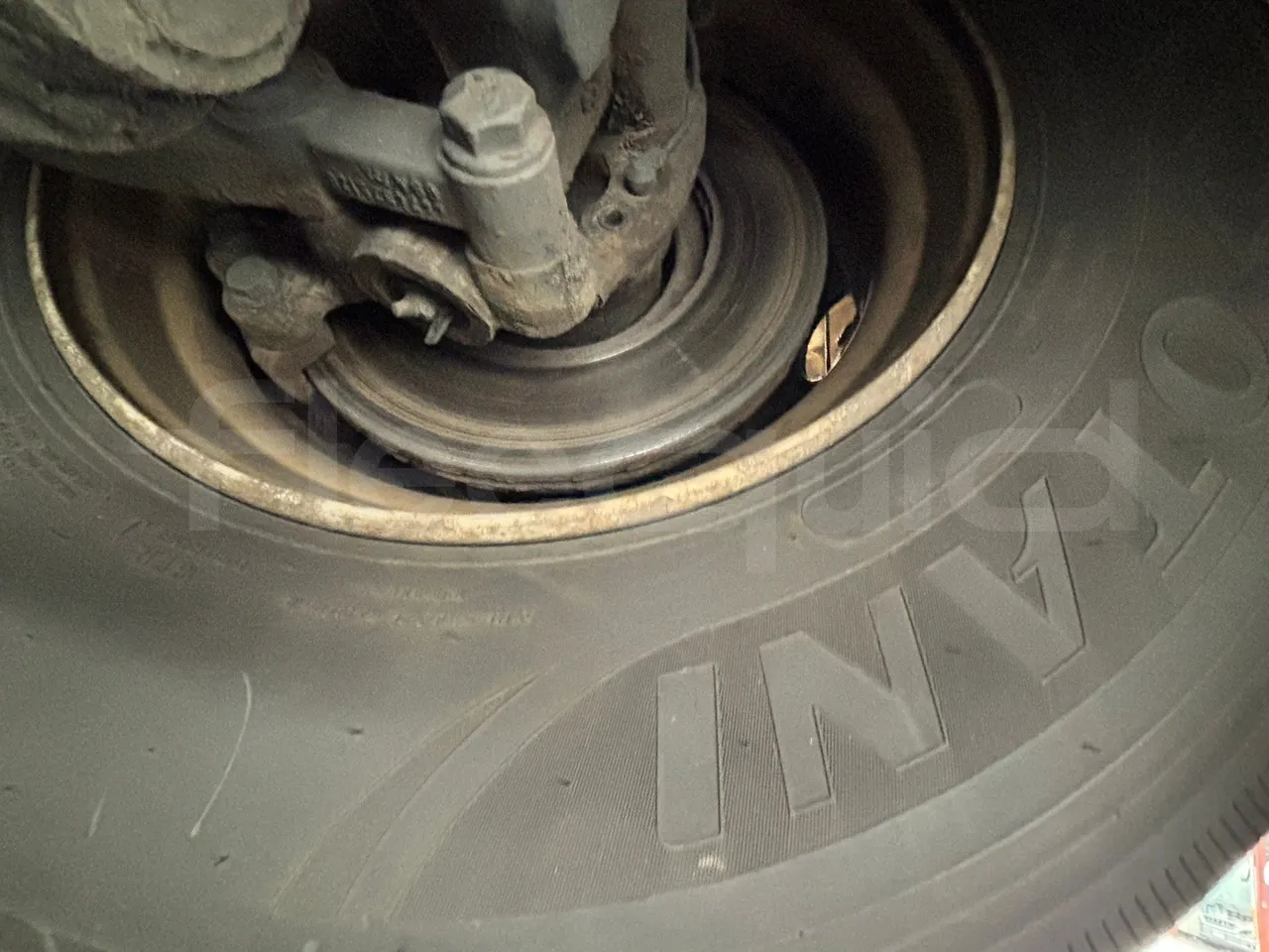 Setra S517 - Third Axle Discs Right Side