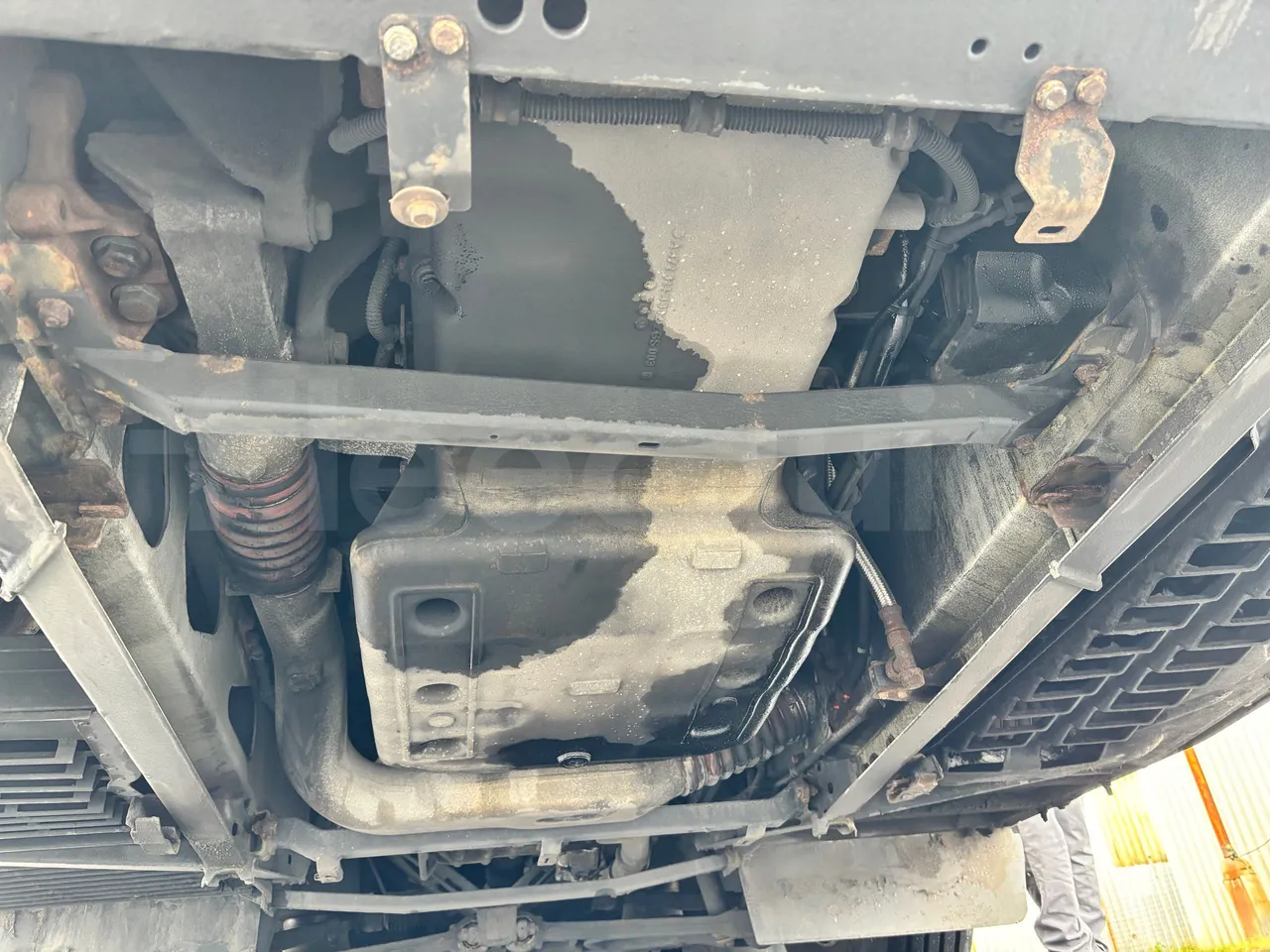 Setra S517 - Engine Without Protection