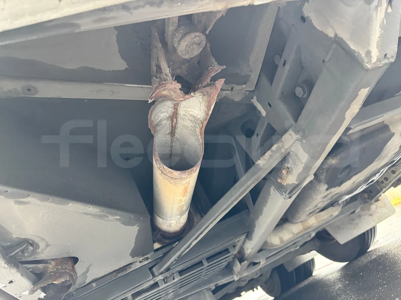 Setra S517 - Exhaust