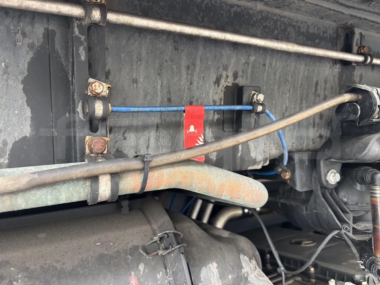 Setra S517 - Fire Suppression Nozzles