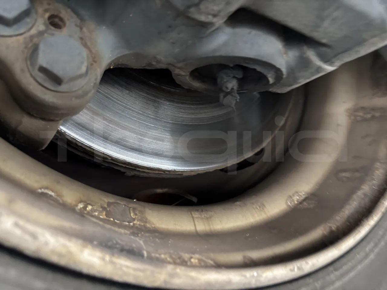 Setra S517 - First Axle Discs Right Side
