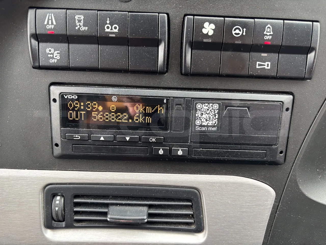 Setra S517 - Tachograph