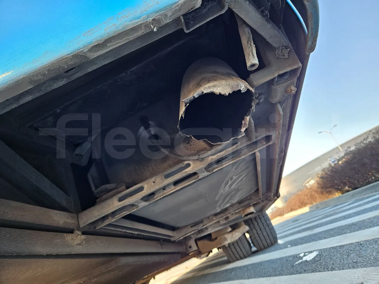 Setra S416 GT-HD/2 - EUR5 - 315kW - 13.020m - exhaust photo