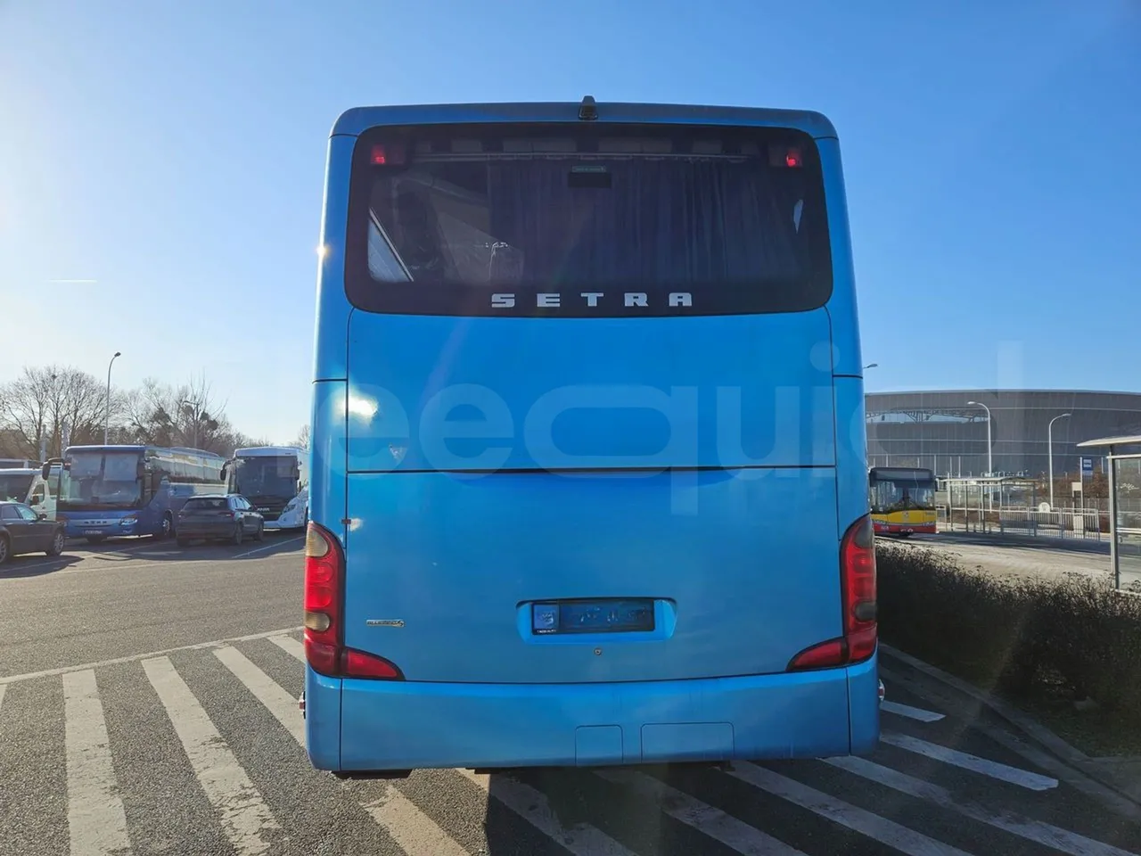 Setra S416 GT-HD/2 - EUR5 - 315kW - 13.020m - rear hatch closed