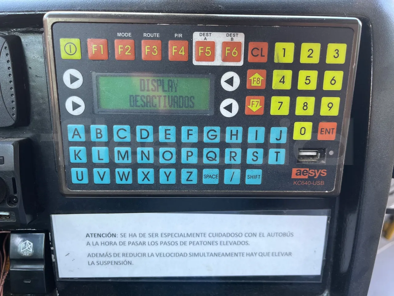 Iveco Crossway CBLE4/00 - EUR6 - 265kW - 12.965m - command unit indicators