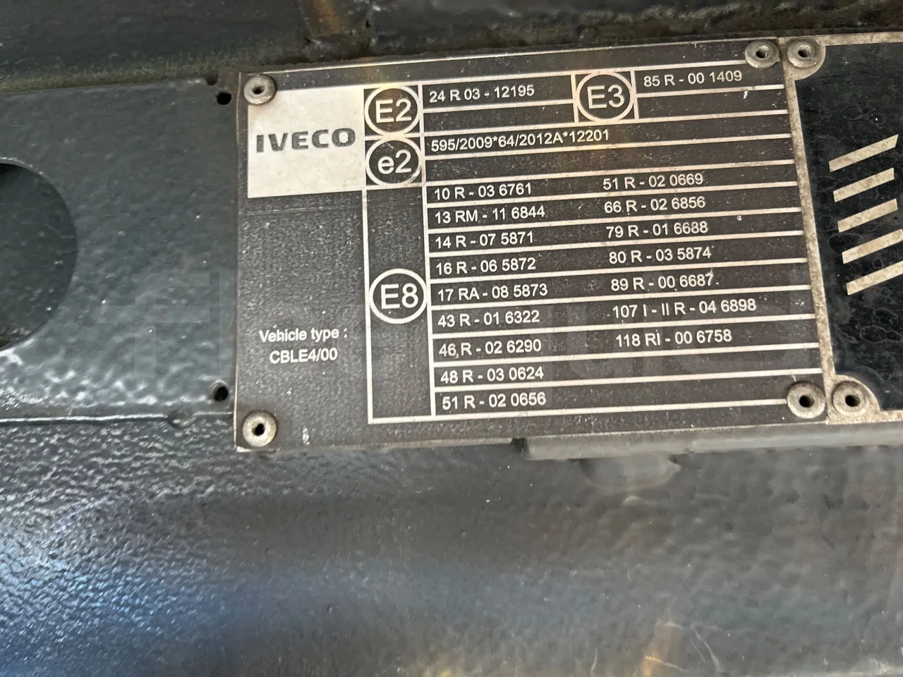 Iveco Crossway CBLE4/00 - EUR6 - 265kW - 12.965m - onboard devices 3
