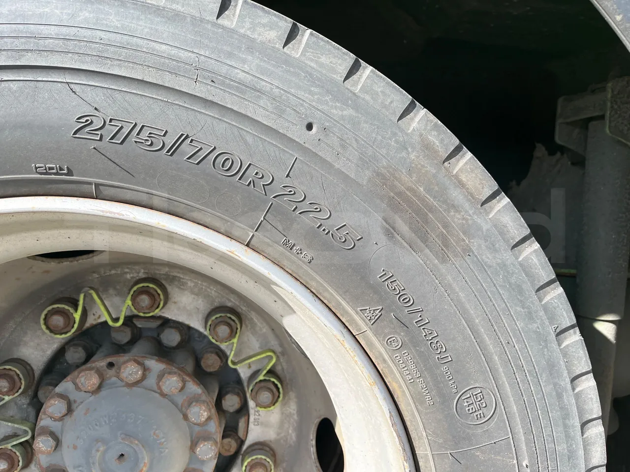 Iveco Crossway CBLE4/00 - EUR6 - 265kW - 12.965m - tread condition second axle tires left