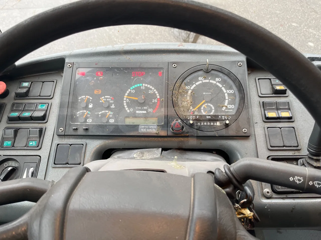 Scania Omniline IL94IB - Euro3 - 221kW - 12mt - dashboard lights on