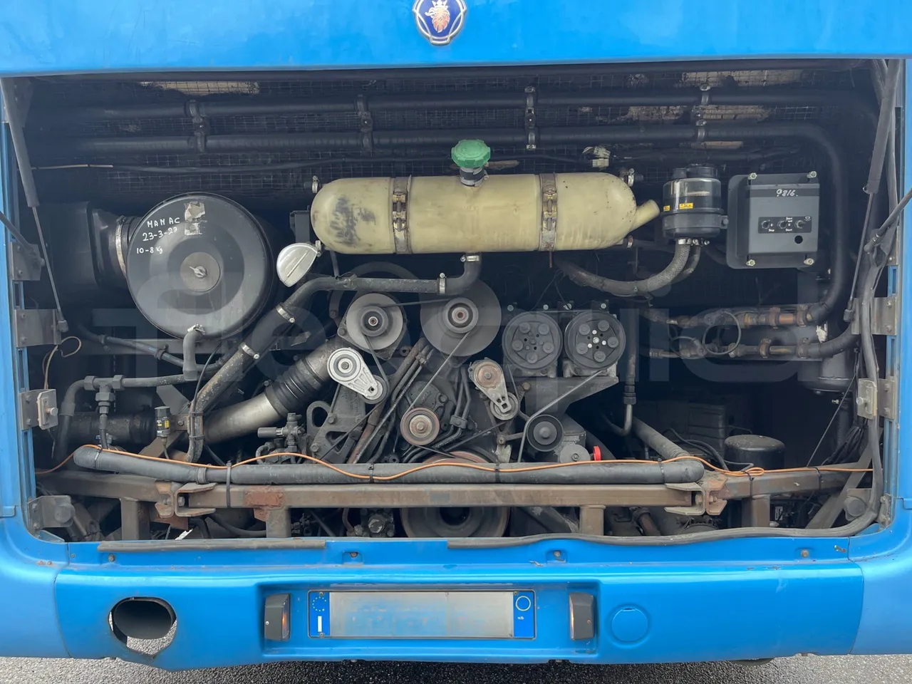 Scania Omniline IL94IB - Euro3 - 221kW - 12mt - rear hatch open