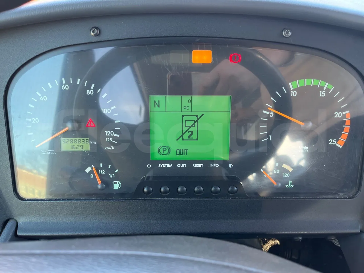 Mercedes-Benz Integro E5 4 - Euro5 - 220kW - 12.140mt - dashboard lights on