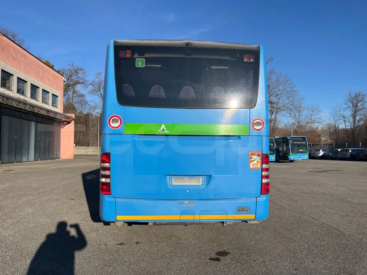 Mercedes-Benz Integro E5 4 - Euro5 - 220kW - 12.140mt - rear hatch closed