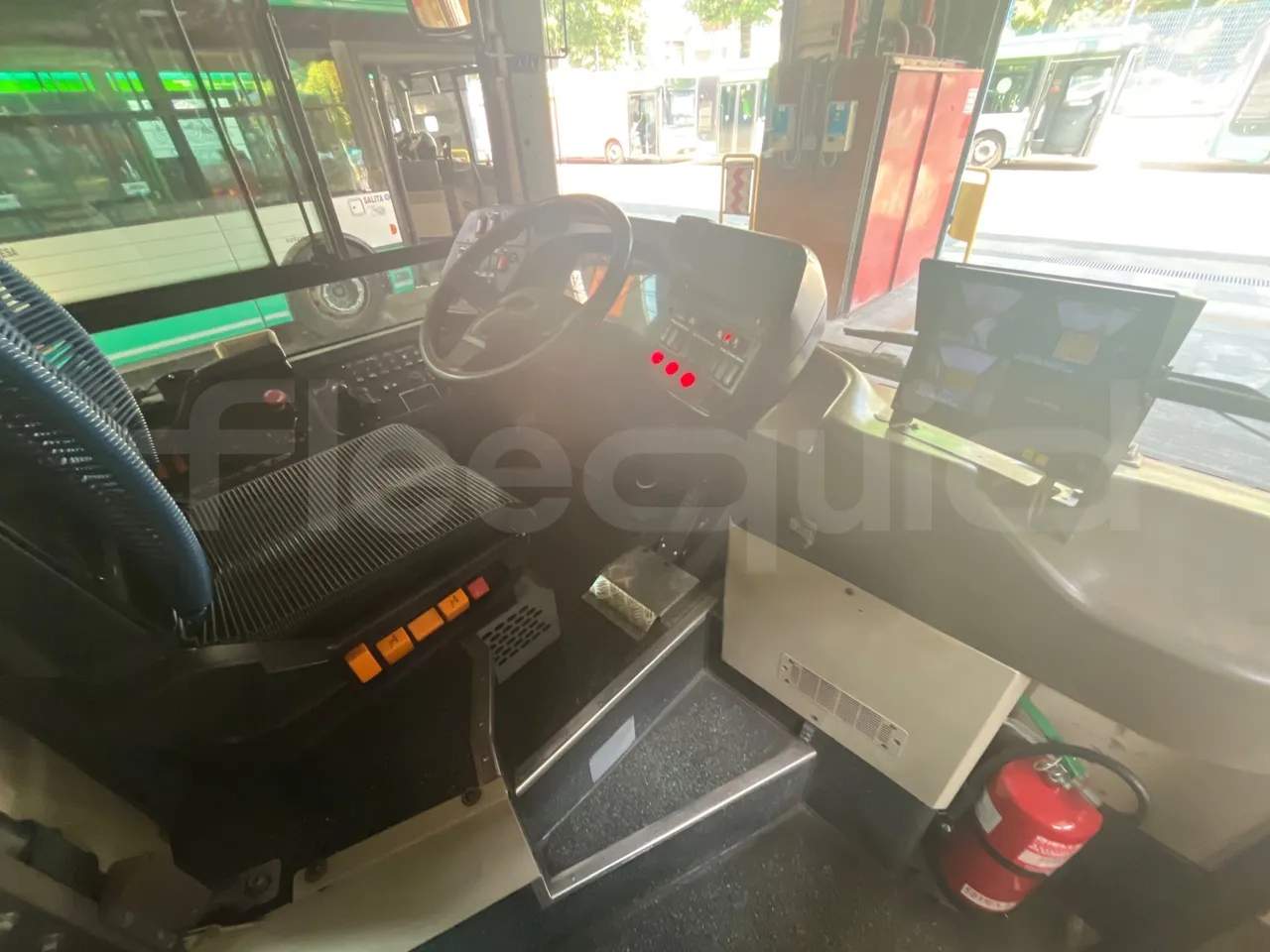 Iveco Citelis - buttons panels on