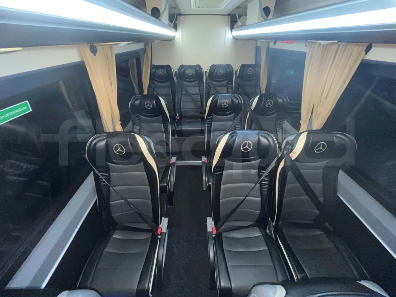 Mercedes-Benz Sprinter 906BB50  - Euro6 - 140kW - 7.360mt - reverse view middle aisle