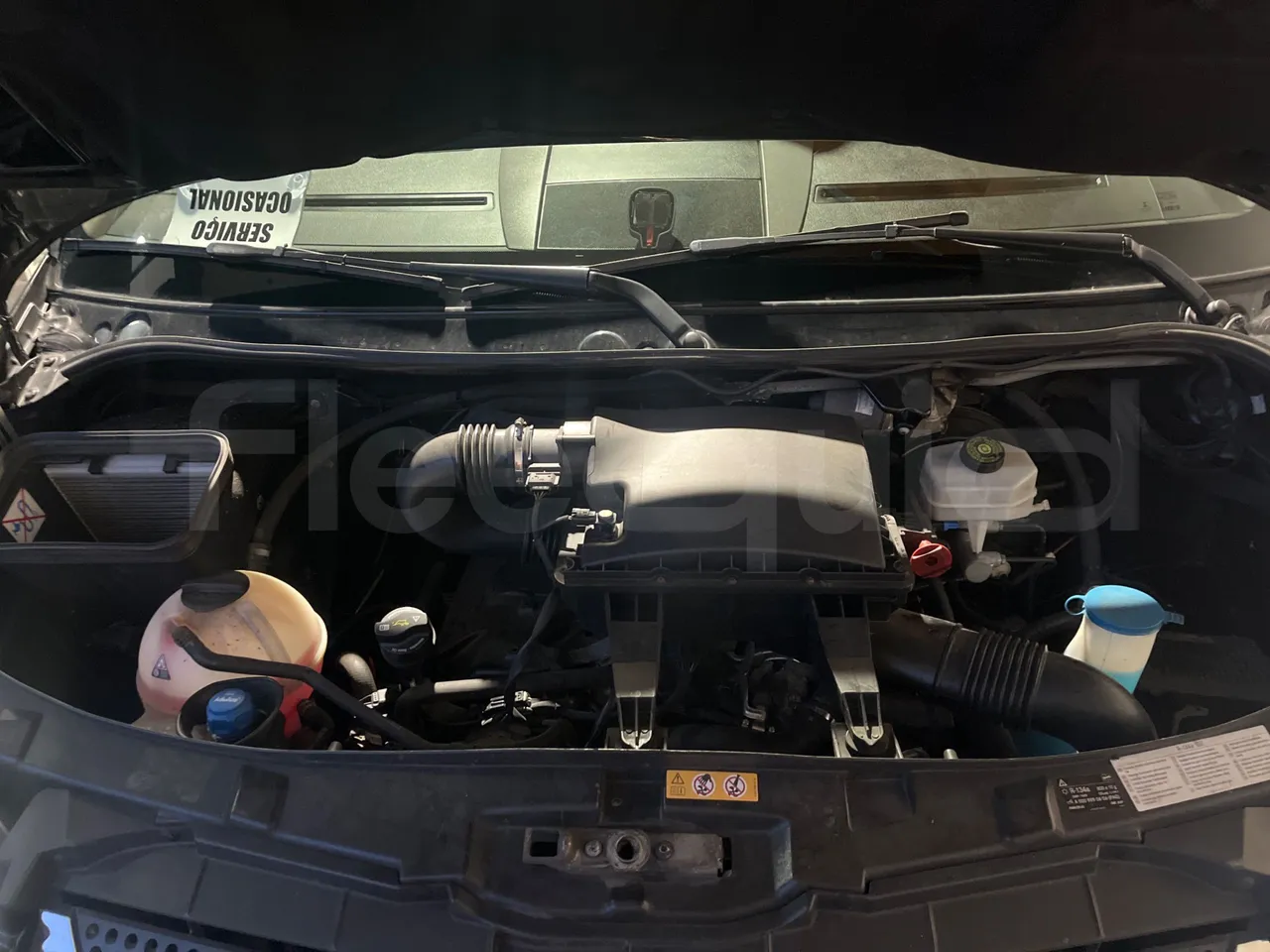 Mercedes-Benz Sprinter 906BB50  - Euro6 - 140kW - 7.360mt - rear hatch open