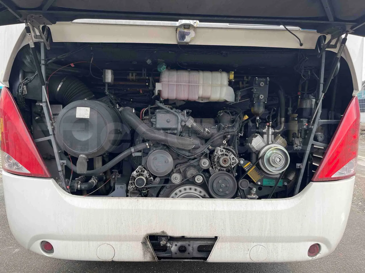 Neoplan Cityliner P14 - EUR6 - 294kW - 12.240m - rear hatch open