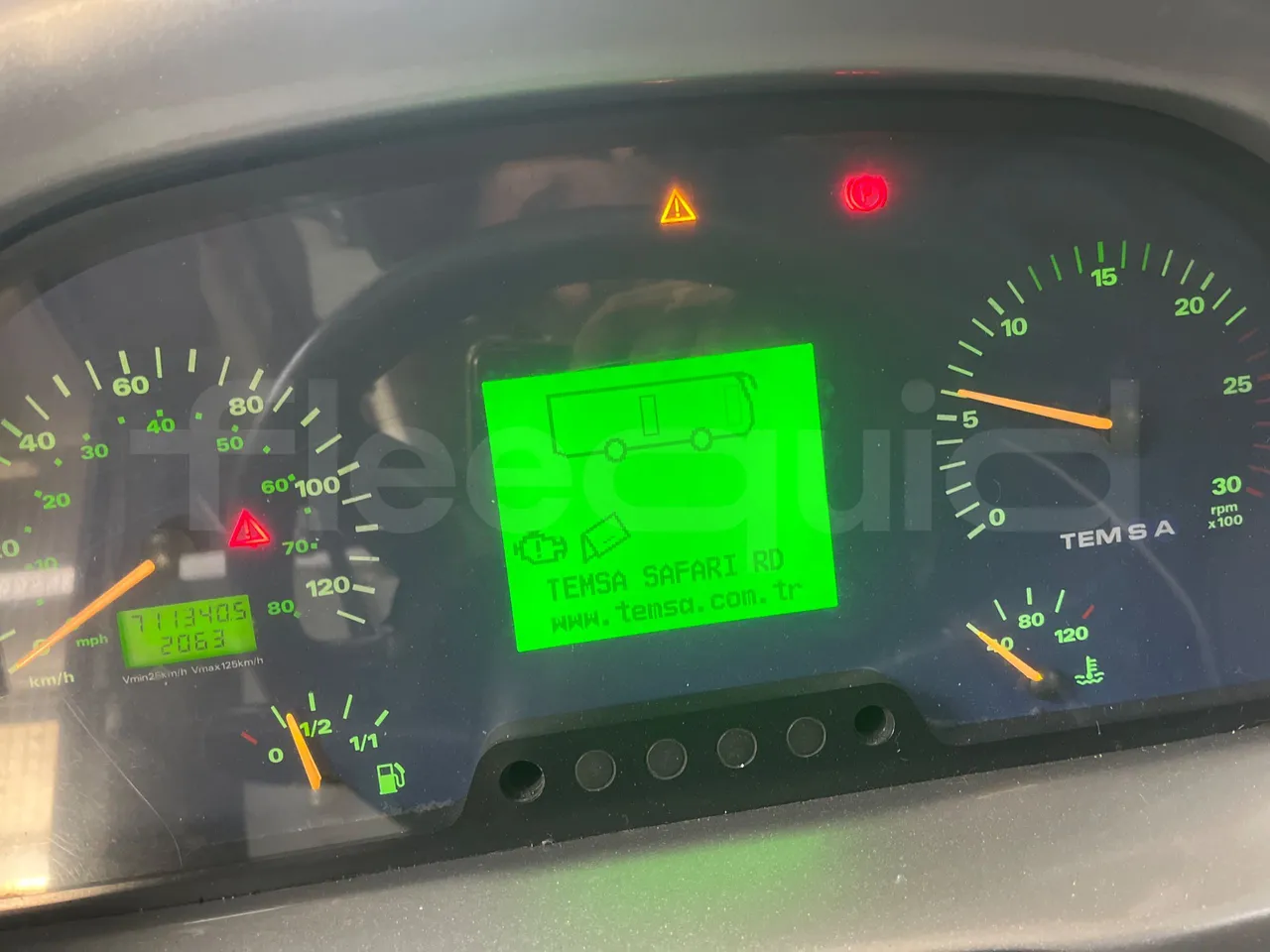 Temsa Safari RD R A T-I53 - Euro 5 - 266 kw - 12.200 mt - steering wheel photo