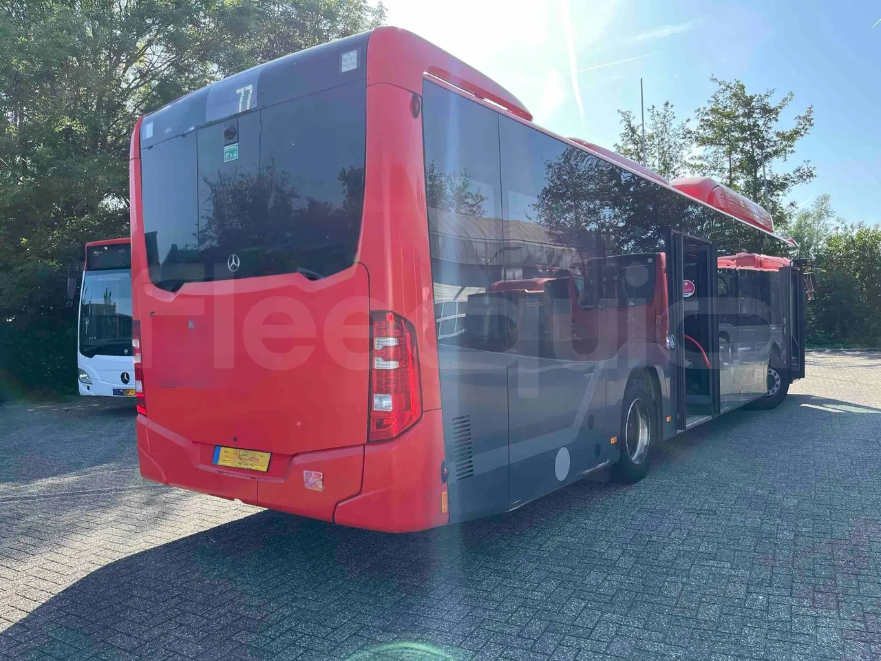 Mercedes-Benz Citaro - 3/4 Rear Right Side Doors Open