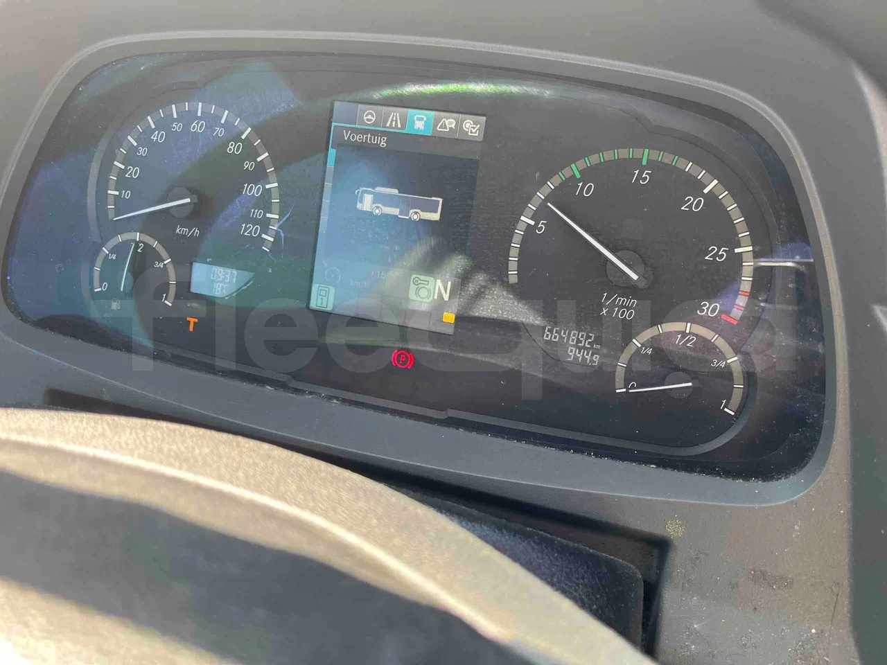 Mercedes-Benz Citaro - Dashboard Engine On