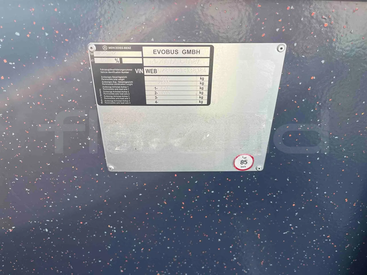 Mercedes-Benz Citaro - Vehicle Plate