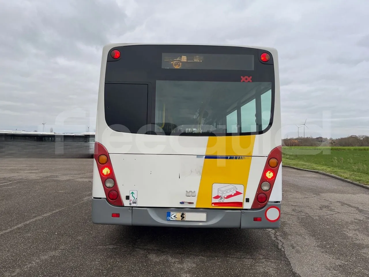 Van Hool A330 330 - EUR4 - 206kW - 12m - rear hatch closed